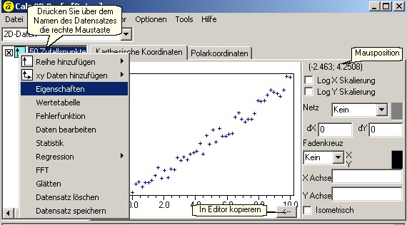 Funktionen zeichnen